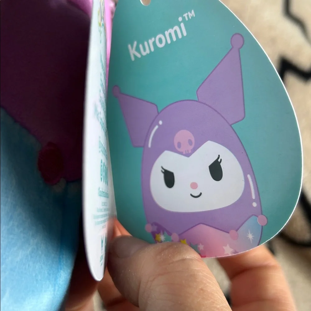 Squishmallows 8” Hello Kitty Kuromi Easter NWT pink original collectible - Picture 2 of 3